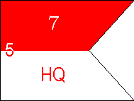 HQ-Company 5th Battalion 7th Cavalry Guidon